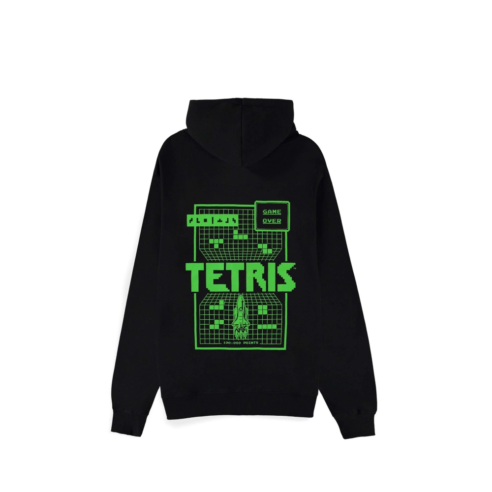 Tetris - Block Party Vest met capuchon - Zwart